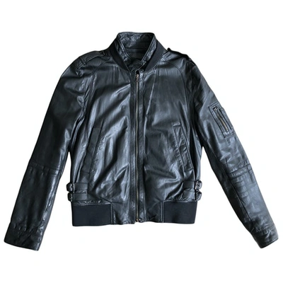 Pre-owned Neil Barrett Black Leather Jacket