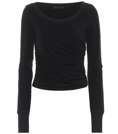 Helmut Lang Women's Shruken Crew Sweater In Black