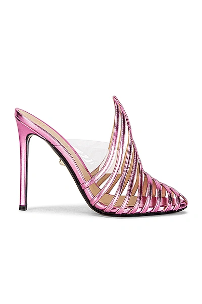 Alevì Milano Alessandra 110 Mule In Shine Deep Pink