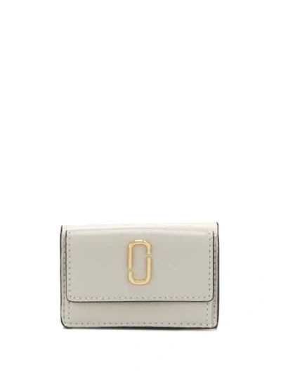 Marc Jacobs Snapshot Compact Wallet In Grey