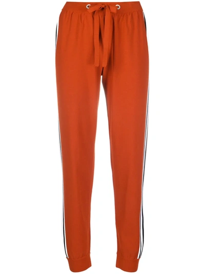 Mrz Side Stripe Track Pants In Red