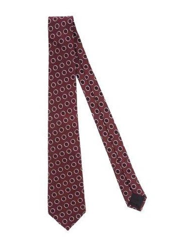 Valentino Garavani Tie In Maroon