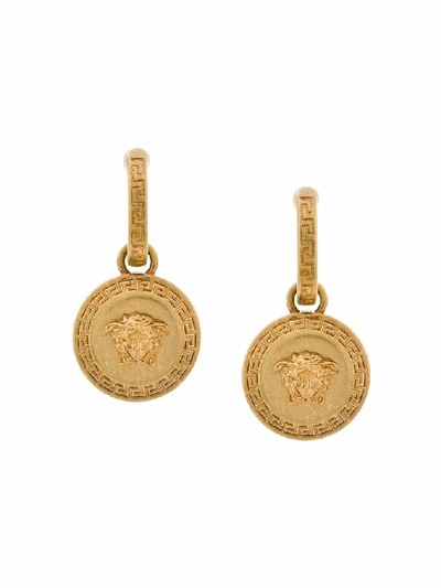 Versace Women's Gold Metal Earrings