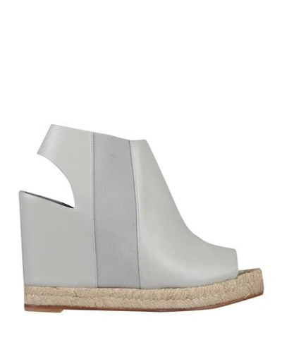 Balenciaga Sandals In Light Grey