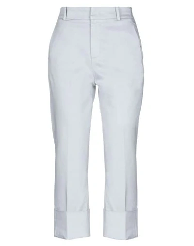 Dondup Cropped Pants In Grey