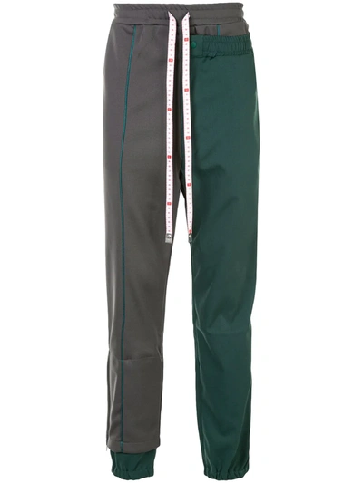 Miharayasuhiro Double-layered Causal Trousers In Green