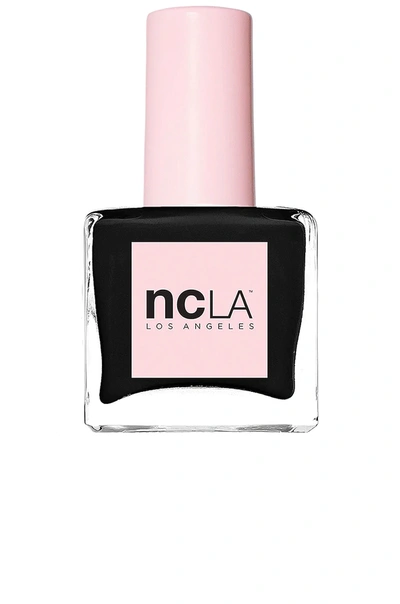 Ncla Nail Lacquer In Back To Black