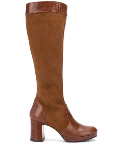 Chie Mihara Heral Knee Length Boots In Brown