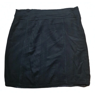 Pre-owned Stella Forest Mid-length Skirt In Black