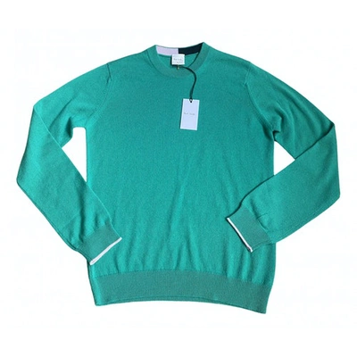 Pre-owned Paul Smith Cashmere Jumper In Green
