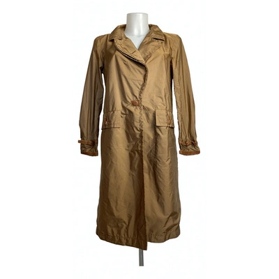 Pre-owned Ermanno Scervino Coat In Brown