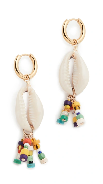 Eliou Bondi Earrings In Rainbow/shell