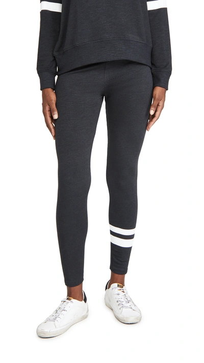 Sundry Yoga Pants In Soft Black