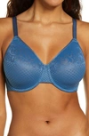 Wacoal Visual Effects Minimizer Bra 857210, Up To H Cup In Ensign Blue