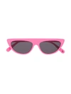 Stella Mccartney Kids' Flat-brow Sunglasses In Pink