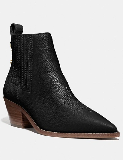 Coach Melody Bootie In Black