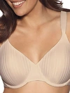 Calvin Klein Playtex Secrets Perfectly Smooth Shaping Wireless Bra 4707, Online Only In Nude Stripe