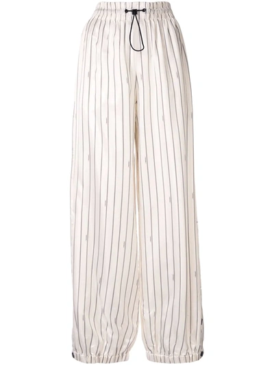Monse Elasticated Waist Trousers In White