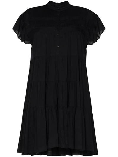 Isabel Marant Étoile Lanikaye Pleated Dress In Black