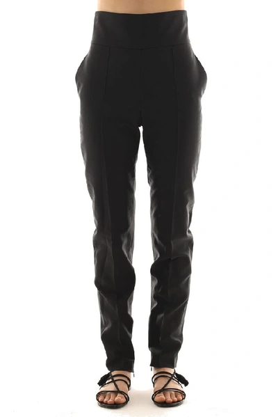 Alexandre Vauthier Women's Black Cotton Pants