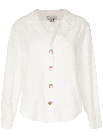 We Are Kindred Bronte Broderie Anglaise Loose Shirt In White