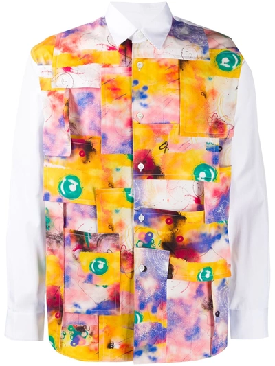 Comme Des Garçons Shirt X Futura Multi-coloured Graphic Print