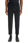 Issey Miyake Pleated Pants In Black