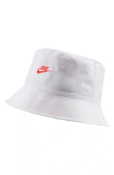 Nike Dri-fit Reversible Tennis Bucket Hat In White