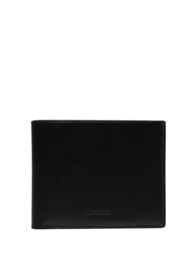 Jil Sander Logo Embossed Wallet In Black