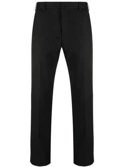 Pt01 Straight-leg Trousers In Black