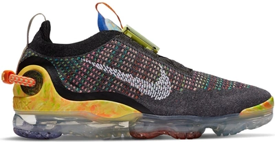 Pre-owned Nike  Air Vapormax 2020 Flyknit Iron Grey In Iron Grey/white-multi-color