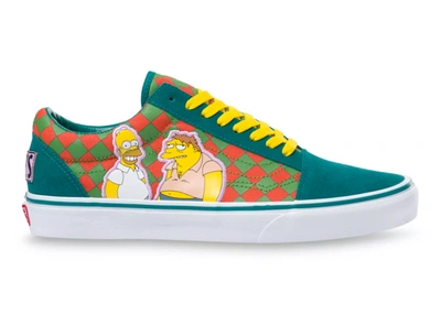 Pre-owned Vans Old Skool The Simpsons Moe's In Green/red