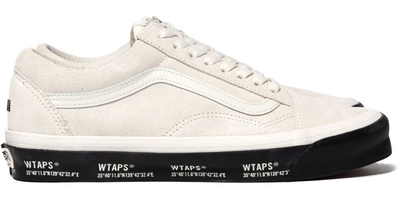 Pre-owned Vans  Old Skool Wtaps White Black In White/black