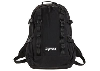 Pre-owned Supreme Backpack (fw20) Black
