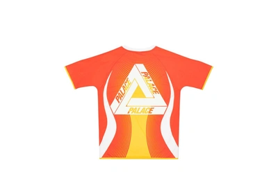 Pre-owned Palace  Adidas Sunpal Shirt Bright Orange