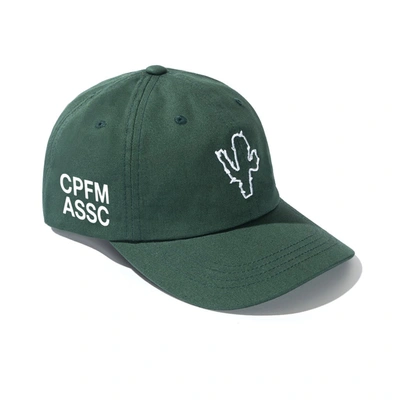 Pre-owned Anti Social Social Club  X Cpfm Cap Green