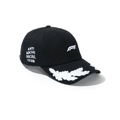 Pre-owned Anti Social Social Club  Undftd X F1 Cap Black