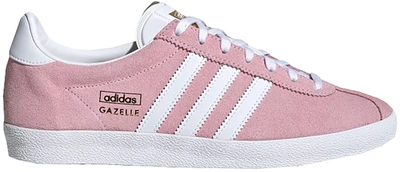 Pre-owned Adidas Originals Adidas Gazelle Og Clear Pink Cloud White (women's) In Clear Pink/cloud White/gold Metallic