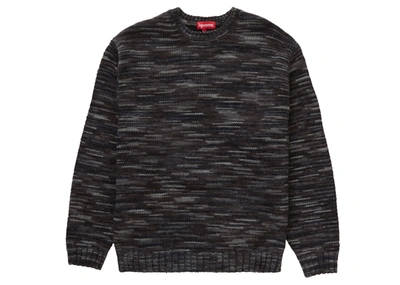 Pre-owned Supreme  Static Sweater Black