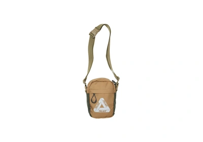 Pre-owned Palace  Ballistic Shot Bag Gold