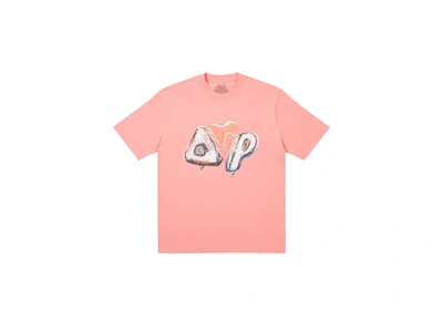 Pre-owned Palace  Inflator T-shirt Pink