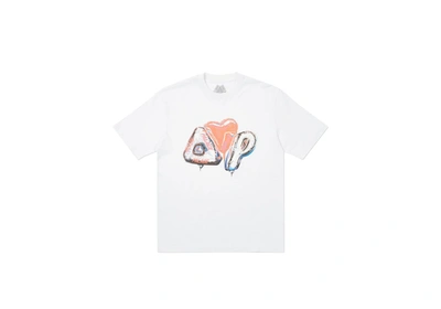 Pre-owned Palace  Inflator T-shirt White