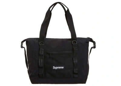 Pre-owned Supreme  Zip Tote Black