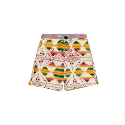 Pre-owned Kith X Coca-cola X Pendleton Swim Short Beige/multi