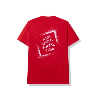 Pre-owned Anti Social Social Club  Toy Tee Red