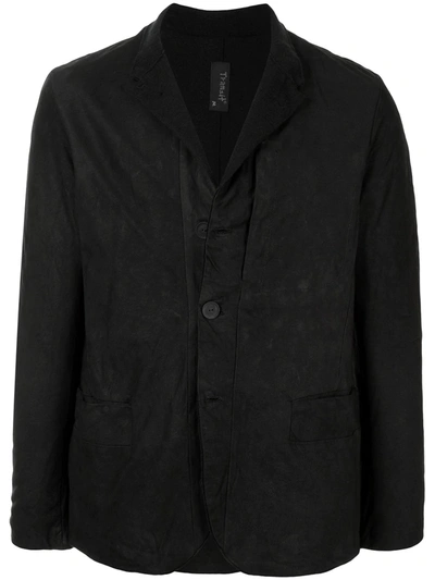 Transit Stand-collar Jacket In Black