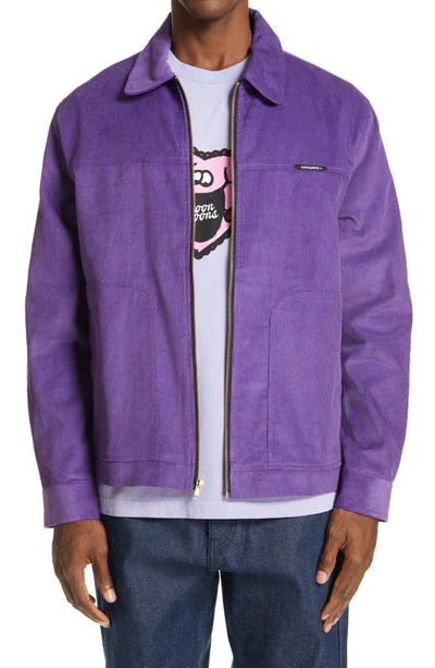 Noon Goons Corduroy Jacket In Purple ModeSens