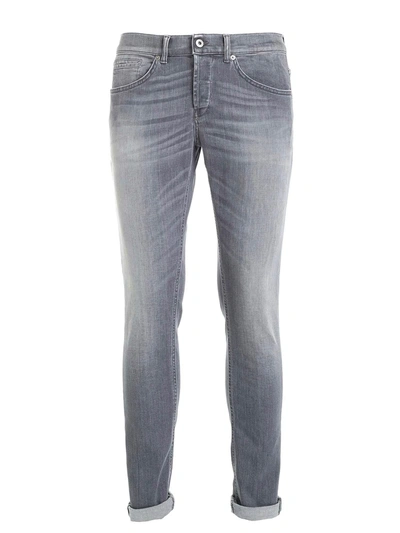 Dondup George Jeans In Faded Grey