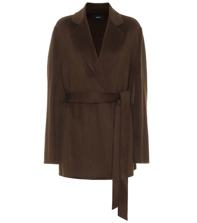 Joseph Lima Wool And Cashmere Jacket In Green