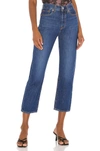 Levi's Wedgie Straight Cropped Jeans In Market Stance
